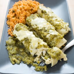 Enchiladas Verdes