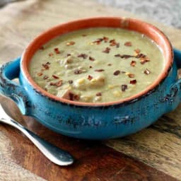 End of Summer Corn and Lentil Chowder