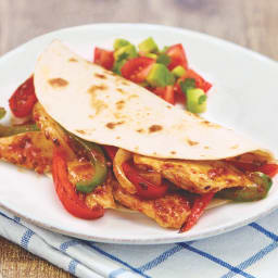 Fajita with Roasted Chili, Garlic & Lime