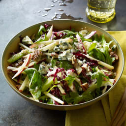 Fall harvest salad with cider vinaigrette