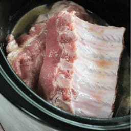 Fall Off the Bone Crockpot Cola Ribs