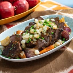 Fall Stout Pot Roast with Autumn Vegetables
