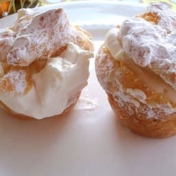 Famous Cream Puff Recipe, Good Dinner Mom, Easy Dessert