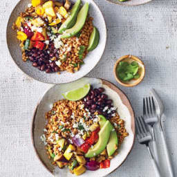 Farro Burrito Bowls