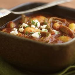 Fava Bean Soup with Nopales