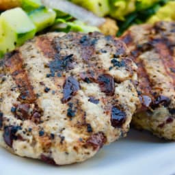 Feta Cheese Turkey Burgers