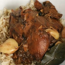 Filipino adobo-style Chicken