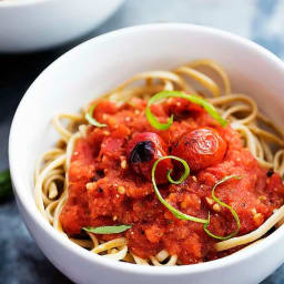 Fire Roasted Tomato Pasta Sauce