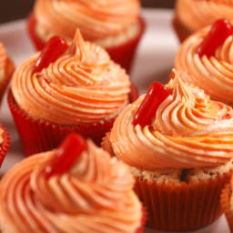 Fireball Cupcakes