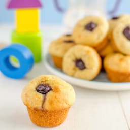 First Muffins For Baby - Banana and Blueberry