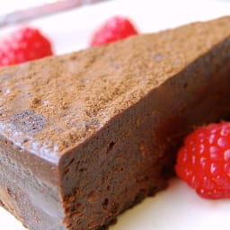 Flourless Chocolate Truffle Cake