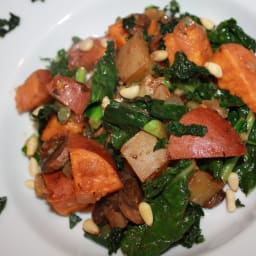 FOK - Mushrooms, Kale and Potatoes