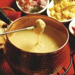 Fondue, cheese