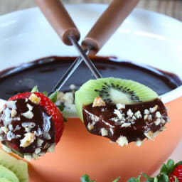 Fondue au chocolat