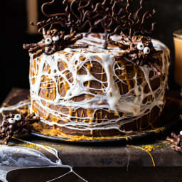 Forbidden Forrest Butterbeer Chocolate Cake.