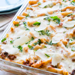 Freezer Friendly Baked Ziti