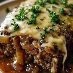 French Onion Meatloaf