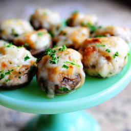 French Onion Soup Stuffed Mushrooms