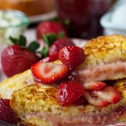 Fresh Strawberry French Toast