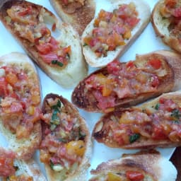 Fresh Tomato Bruschetta