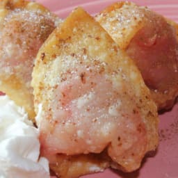 Fried Strawberry Wonton Recipe