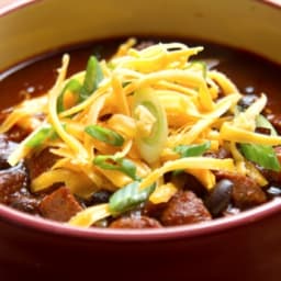 Frontera's Award Winning Chili with Negra Modelo