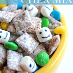 Frozen Fever Inspired Chex Mix Recipe