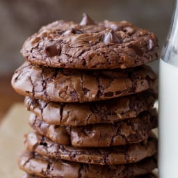 Fudgy Brownie Cookies