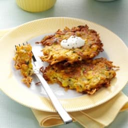 Garden Potato Pancakes Recipe