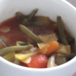 Garden Vegetable Soup  Weight Watchers  0 Points Per 1 Cup Servi