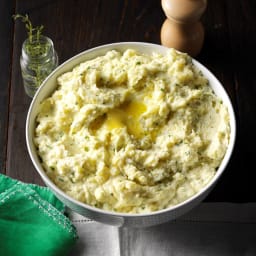 Garlic & Herb Mashed Potatoes