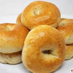 Garlic and Onion Bagels