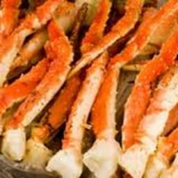 Garlic Butter Baked Crab Legs