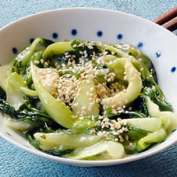 Garlic Ginger Bok Choy