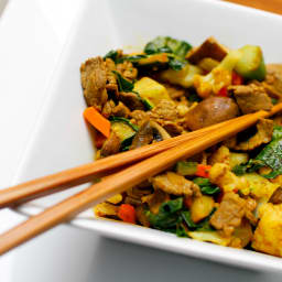 Ginger Garlic Turmeric Stir-Fry (Paleo/AIP)