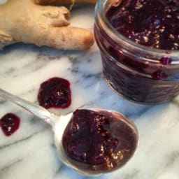 Ginger Grape Jam: Grape Jelly Grows Up