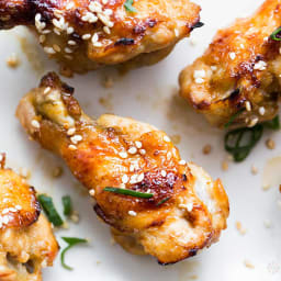 Ginger Honey Chicken Wings