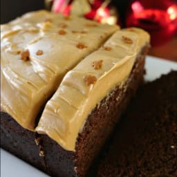 Gingerbread Cake with Cinnamon Molasses Frosting