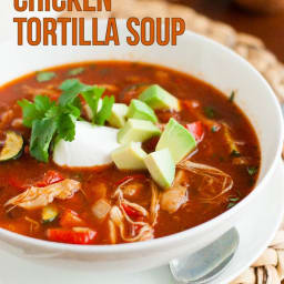 Gluten Free Chicken Tortilla Soup Recipe