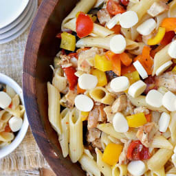Gluten Free Italian Chicken Pasta Salad