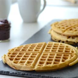 Gluten Free Oat Waffles (Ridiculously Awesome!)