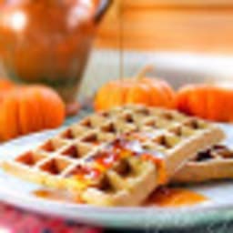 Pumpkin Waffles (Gluten-free)
