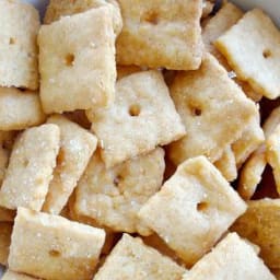 Gluten-free Vegan Cheez-Its