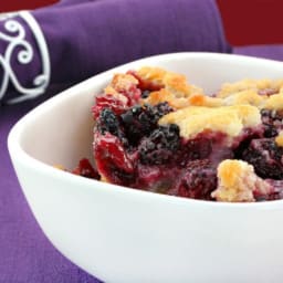 Gluten Free Berry Cobbler