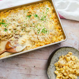 Gourmet Four Cheese Macaroni and Cheese