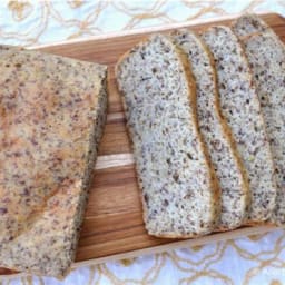 Grain Free High Protein and Fiber Bread (xanthan/guar gum free)