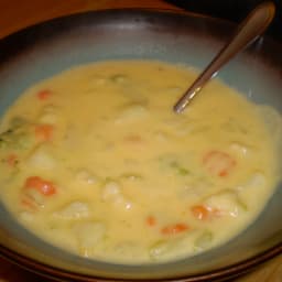 Grandma B's Creamy Vegetable Soup