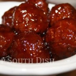 Grape Jelly Cocktail Meatballs