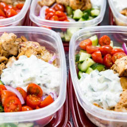 Greek Chicken Bowls (Meal Prep Easy)