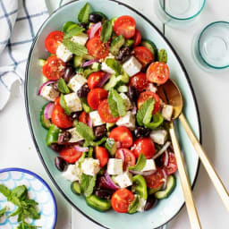 Greek Salad- 2 options for dressings